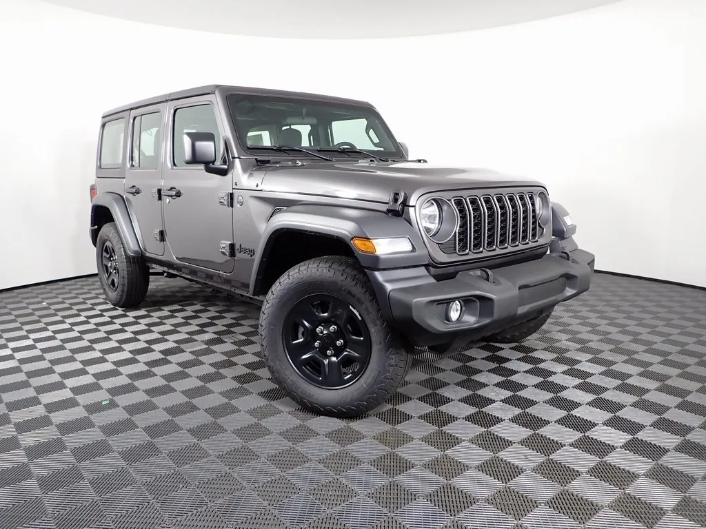 Gray 2025 Jeep Wrangler Sport for sale in Rockbridge, OH