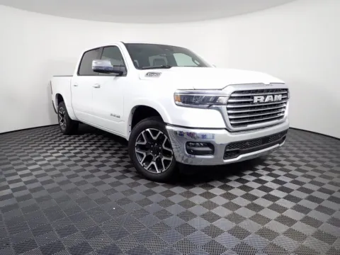White 2025 Ram 1500 Laramie for sale in Rockbridge, OH