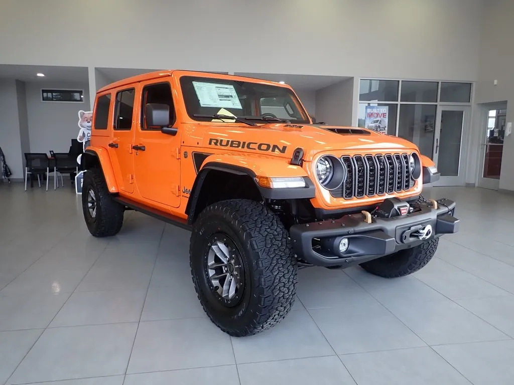 Orange 2025 Jeep Wrangler Rubicon 392 for sale in Rockbridge, OH