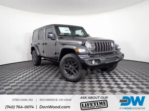 Gray 2025 Jeep Wrangler Sport S for sale in Rockbridge, OH