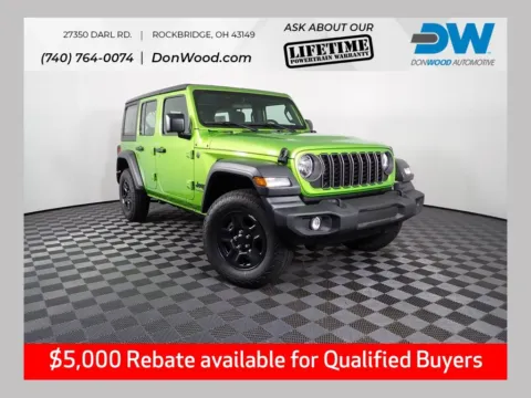 Unknown 2025 Jeep Wrangler Sport for sale in Rockbridge, OH