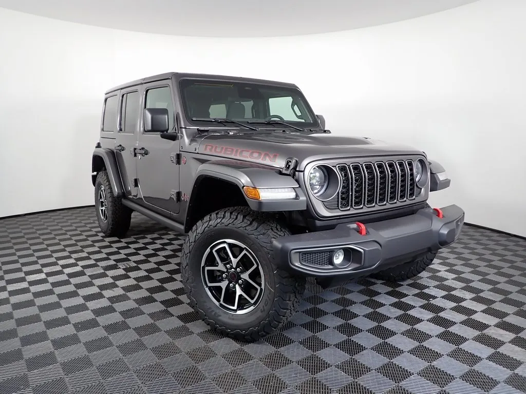 Gray 2025 Jeep Wrangler Rubicon for sale in Rockbridge, OH