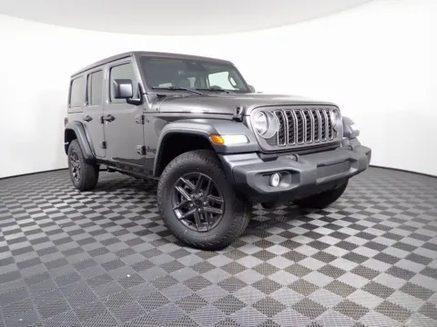 Gray 2025 Jeep Wrangler Sport S for sale in Rockbridge, OH