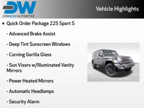 Another view of 2025 Jeep Wrangler Sport S for sale in Rockbridge, OH at Don Wood Chrysler Dodge Jeep Ram