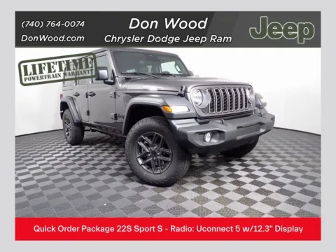 Gray 2025 Jeep Wrangler Sport S for sale in Rockbridge, OH