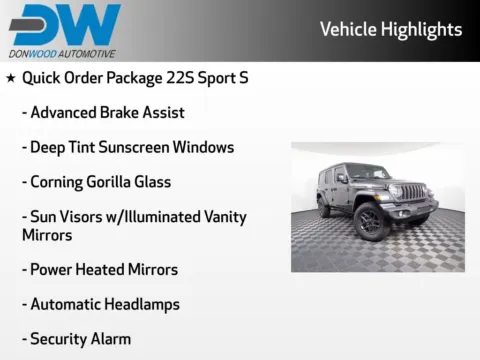 Another view of 2025 Jeep Wrangler Sport S for sale in Rockbridge, OH at Don Wood Chrysler Dodge Jeep Ram