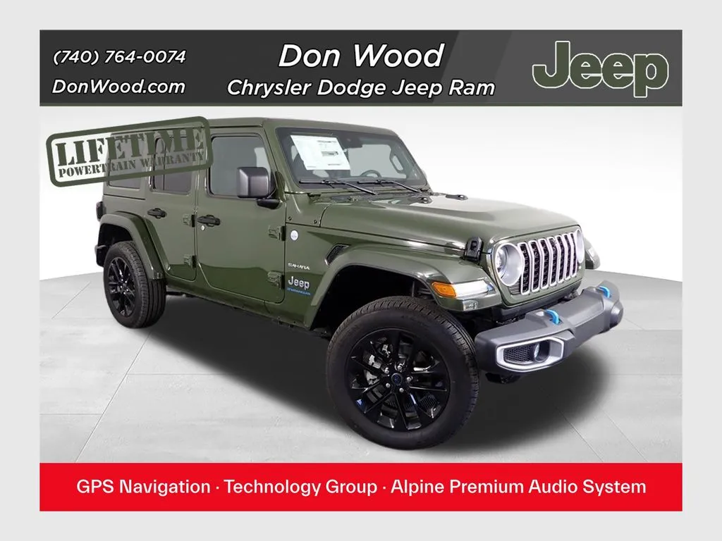 2024 Jeep Wrangler Sahara 4xe for sale in Rockbridge, OH at Don 2024 Jeep Wrangler Sahara 4xe for sale in Rockbridge, OH at Don