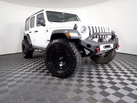 White 2021 Jeep Wrangler Unlimited Sport S for sale in Rockbridge, OH