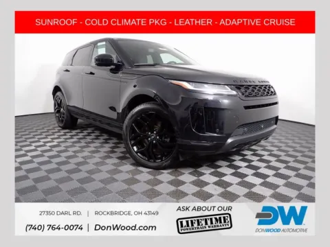 Black 2022 Land Rover Range Rover Evoque SE for sale in Rockbridge, OH