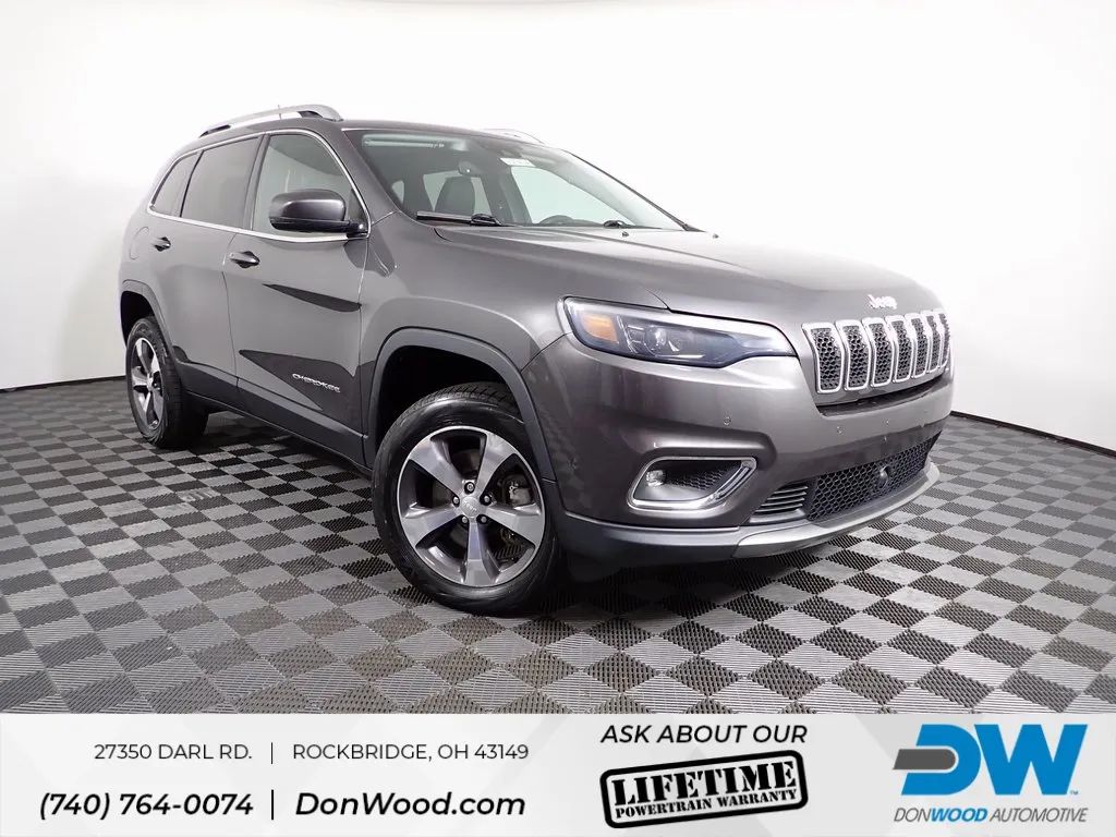 Gray 2019 Jeep Cherokee Limited for sale in Rockbridge, OH