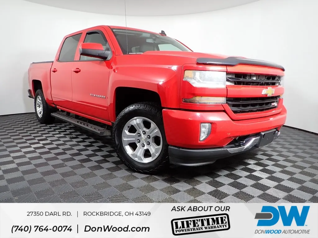Red 2016 Chevrolet Silverado 1500 LT for sale in Rockbridge, OH