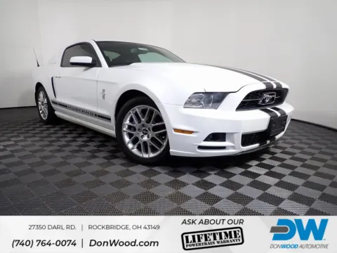 White 2014 Ford Mustang V6 Premium for sale in Rockbridge, OH