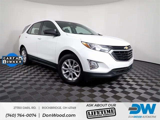 White 2021 Chevrolet Equinox LS for sale in Rockbridge, OH