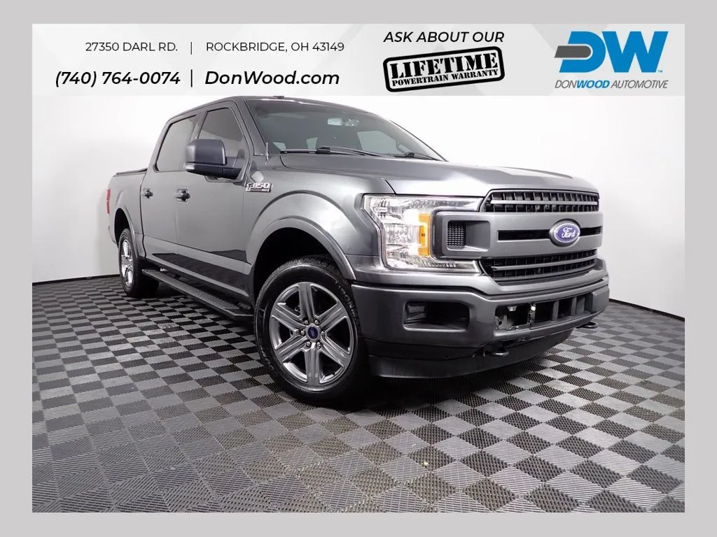 Gray 2019 Ford F-150 XLT for sale in Rockbridge, OH