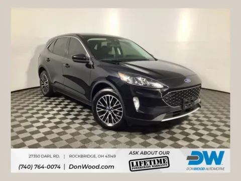 Black 2022 Ford Escape Plug-In Hybrid SEL for sale in Rockbridge, OH
