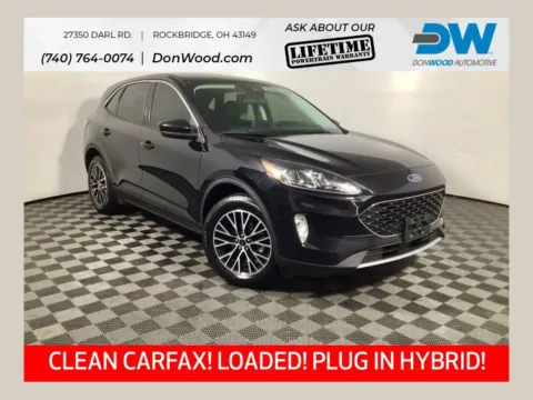 Black 2022 Ford Escape Plug-In Hybrid SEL for sale in Rockbridge, OH