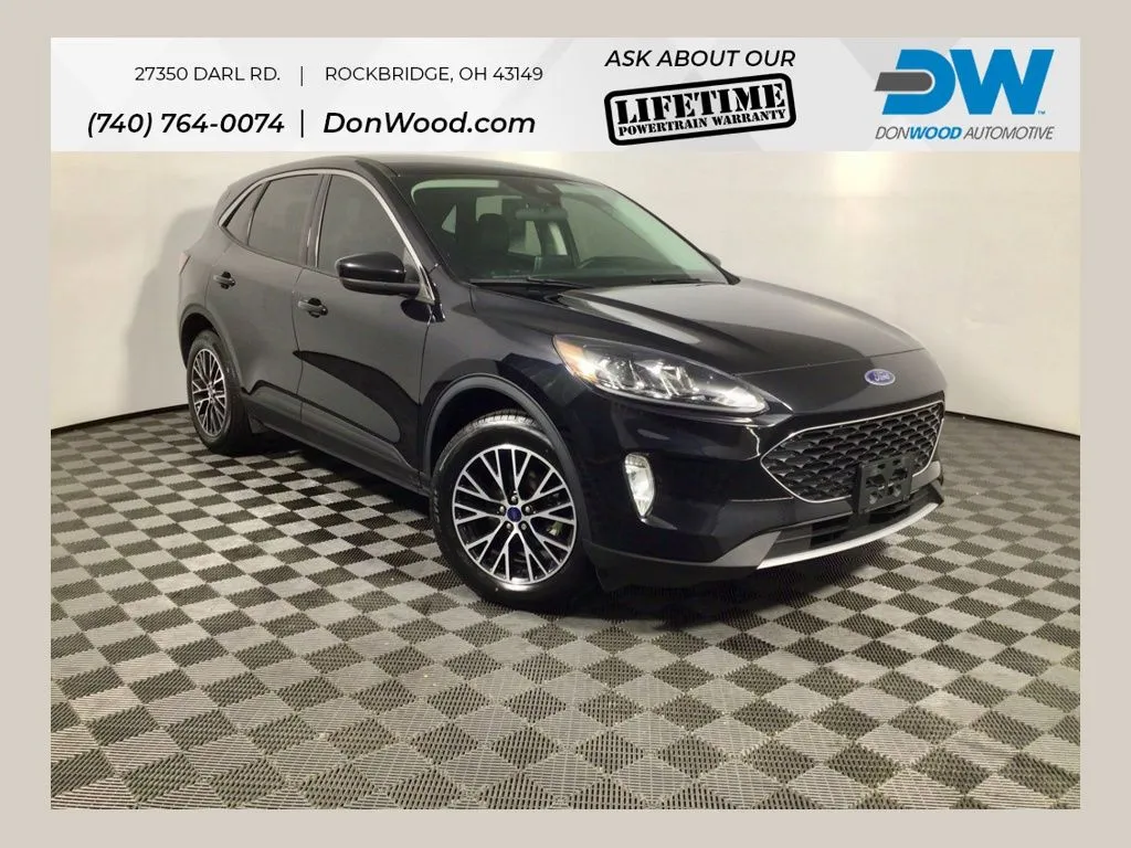 Black 2022 Ford Escape Plug-In Hybrid SEL for sale in Rockbridge, OH