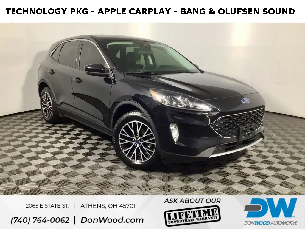 Black 2022 Ford Escape Plug-In Hybrid SEL for sale in Rockbridge, OH