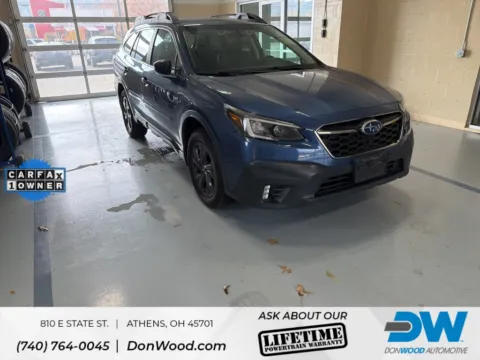 Blue 2021 Subaru Outback Onyx Edition XT for sale in Athens, OH