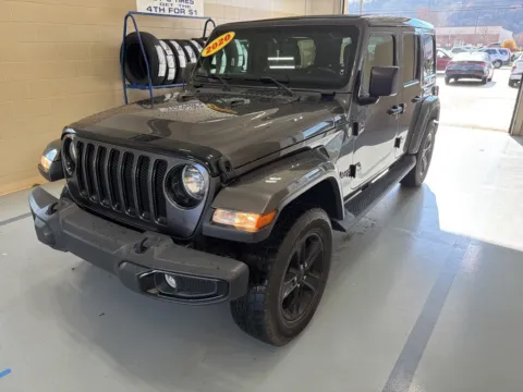 Another view of 2020 Jeep Wrangler Unlimited Sahara Altitude for sale in Athens, OH at Don Wood Hyundai