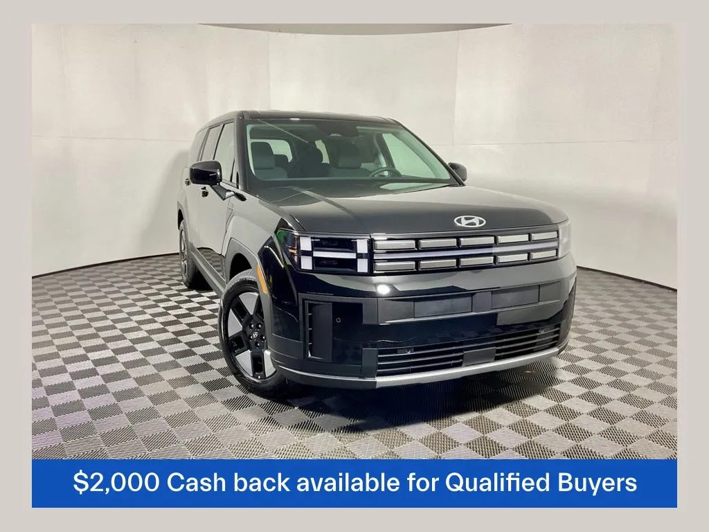 Black 2026 Hyundai Santa Fe Hybrid SE for sale in Athens, OH