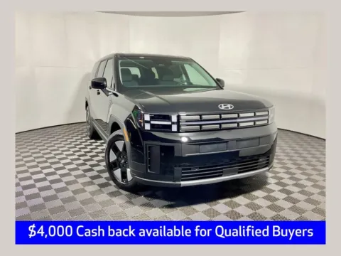Black 2026 Hyundai Santa Fe Hybrid SE for sale in Athens, OH