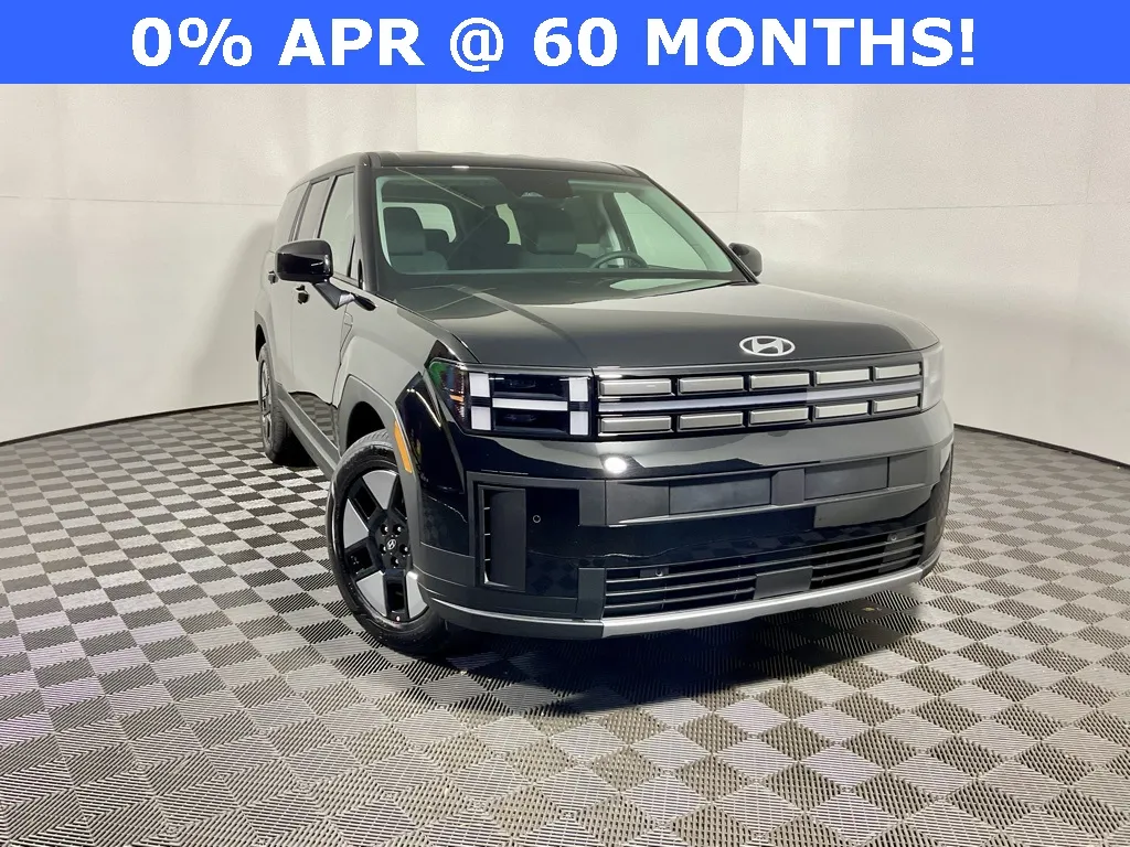 Black 2026 Hyundai Santa Fe Hybrid SE for sale in Athens, OH