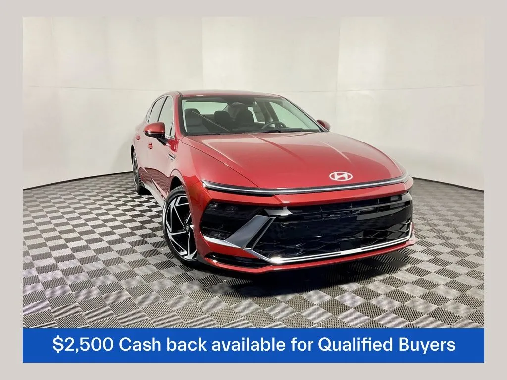Red 2026 Hyundai Sonata SEL Sport for sale in Athens, OH