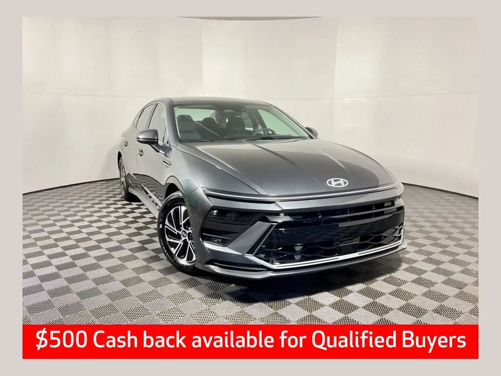 Gray 2026 Hyundai Sonata Hybrid Blue for sale in Athens, OH