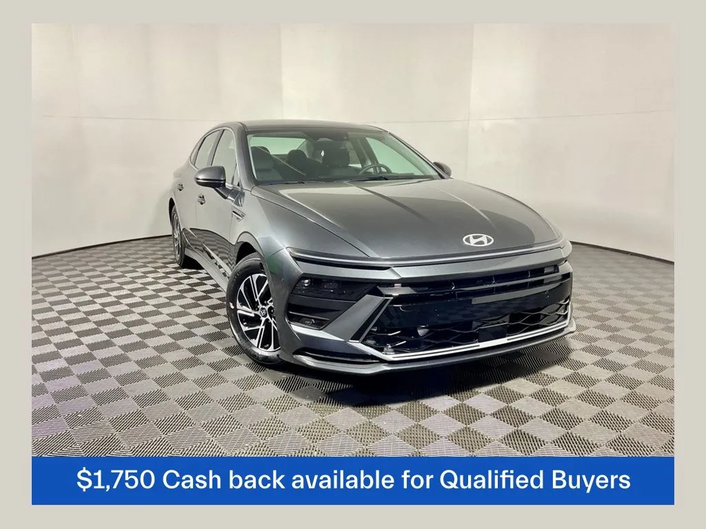 Gray 2026 Hyundai Sonata Hybrid Blue for sale in Athens, OH