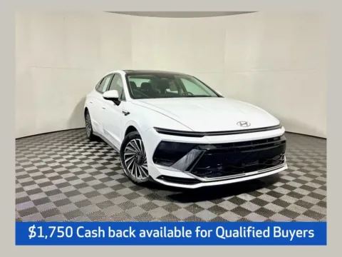 White 2026 Hyundai Sonata Hybrid SEL for sale in Athens, OH