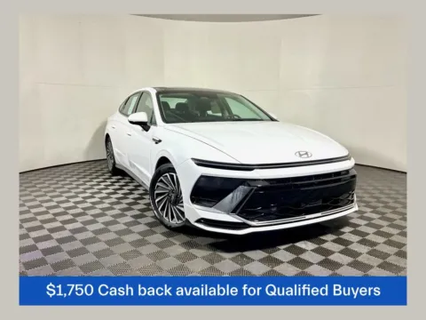 White 2026 Hyundai Sonata Hybrid SEL for sale in Athens, OH