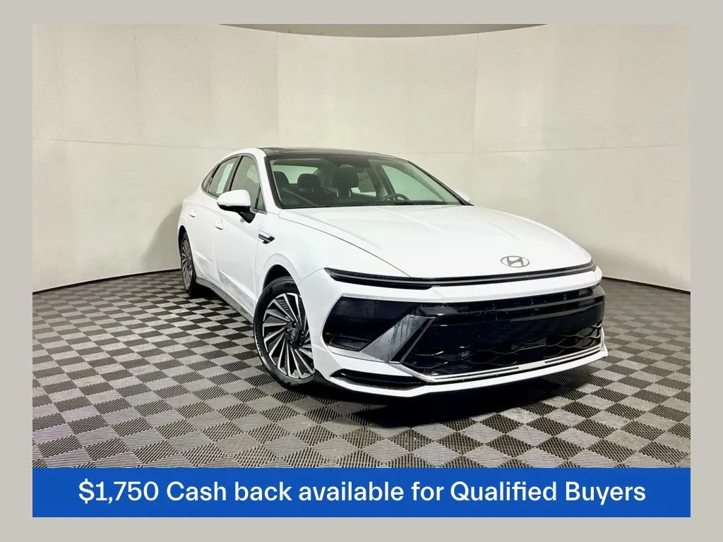 White 2026 Hyundai Sonata Hybrid SEL for sale in Athens, OH