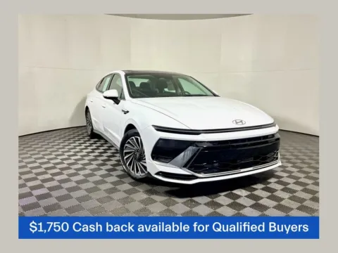 White 2026 Hyundai Sonata Hybrid SEL for sale in Athens, OH