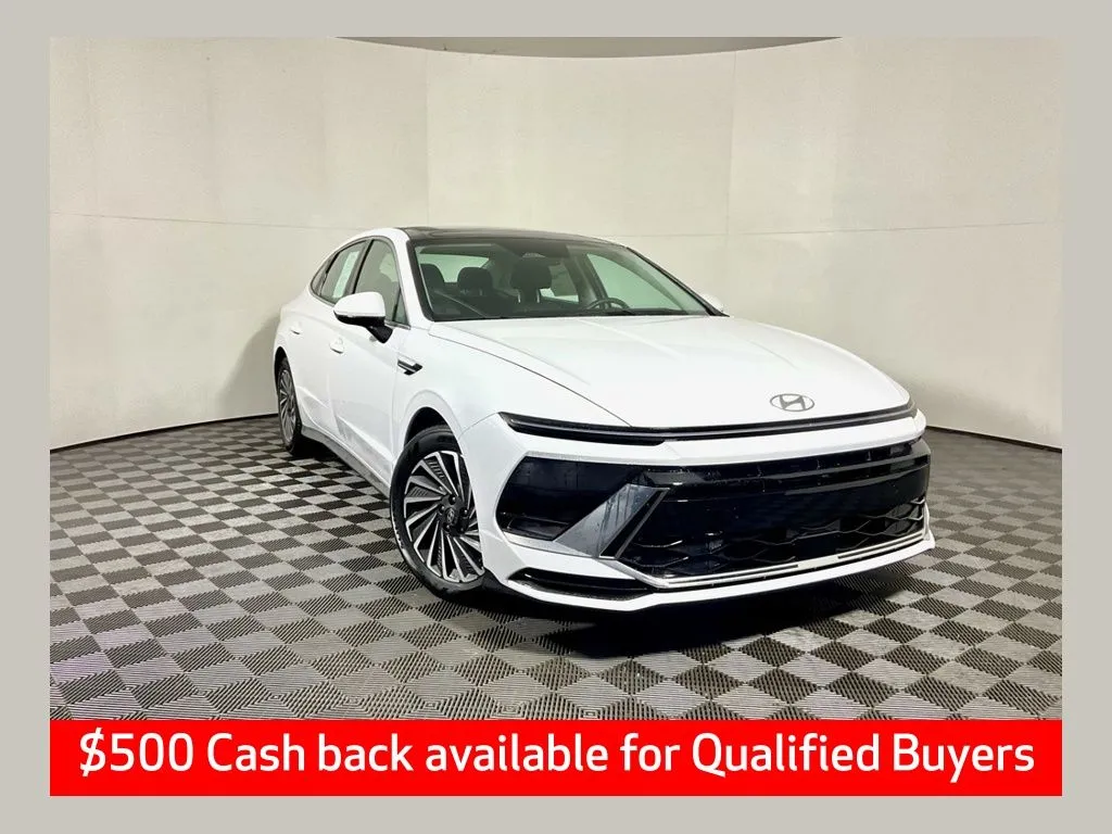 White 2026 Hyundai Sonata Hybrid SEL for sale in Athens, OH