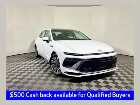 White 2026 Hyundai Sonata Hybrid SEL for sale in Athens, OH