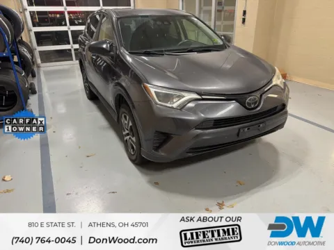 Gray 2018 Toyota RAV4 LE for sale in Athens, OH