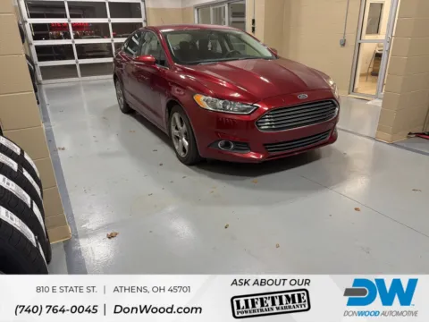 Red 2013 Ford Fusion SE for sale in Athens, OH