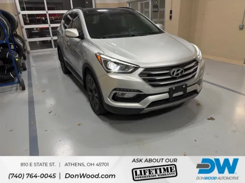Silver 2018 Hyundai Santa Fe Sport 2.0T Ultimate for sale in Athens, OH