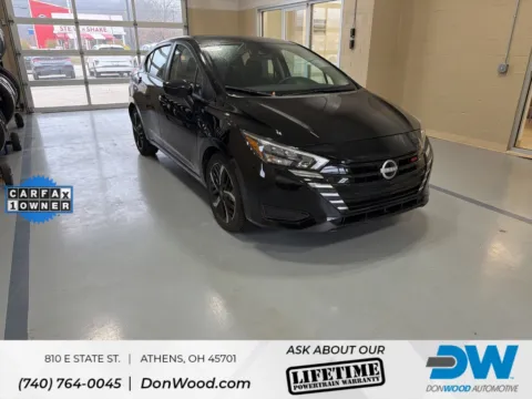 Black 2025 Nissan Versa 1.6 SR for sale in Athens, OH