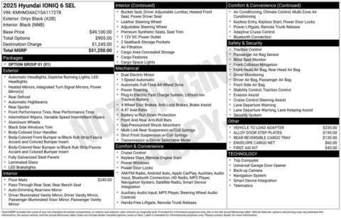 Another view of 2025 Hyundai IONIQ 6 SEL for sale in Athens, OH at Don Wood Hyundai