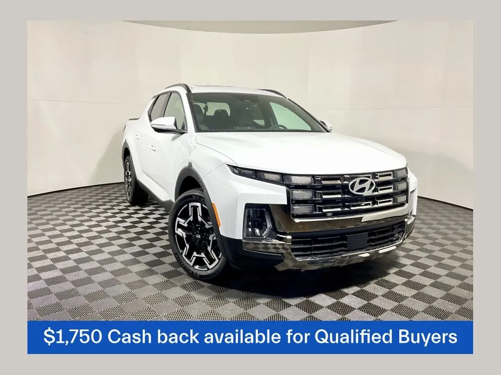 White 2026 Hyundai Santa Cruz Limited for sale in Athens, OH