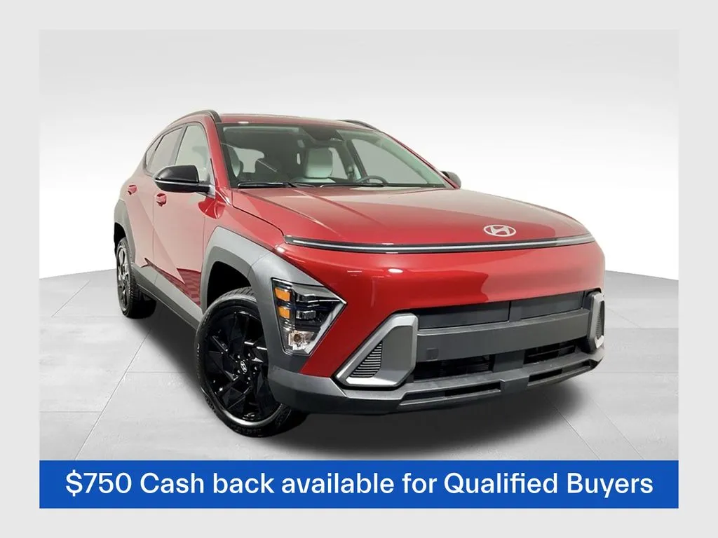 Red 2026 Hyundai Kona SEL Sport for sale in Athens, OH