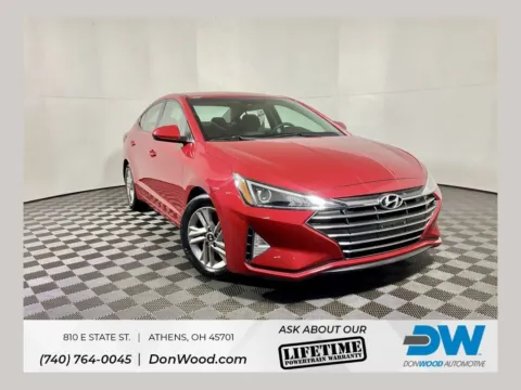 Red 2020 Hyundai Elantra SEL for sale in Athens, OH