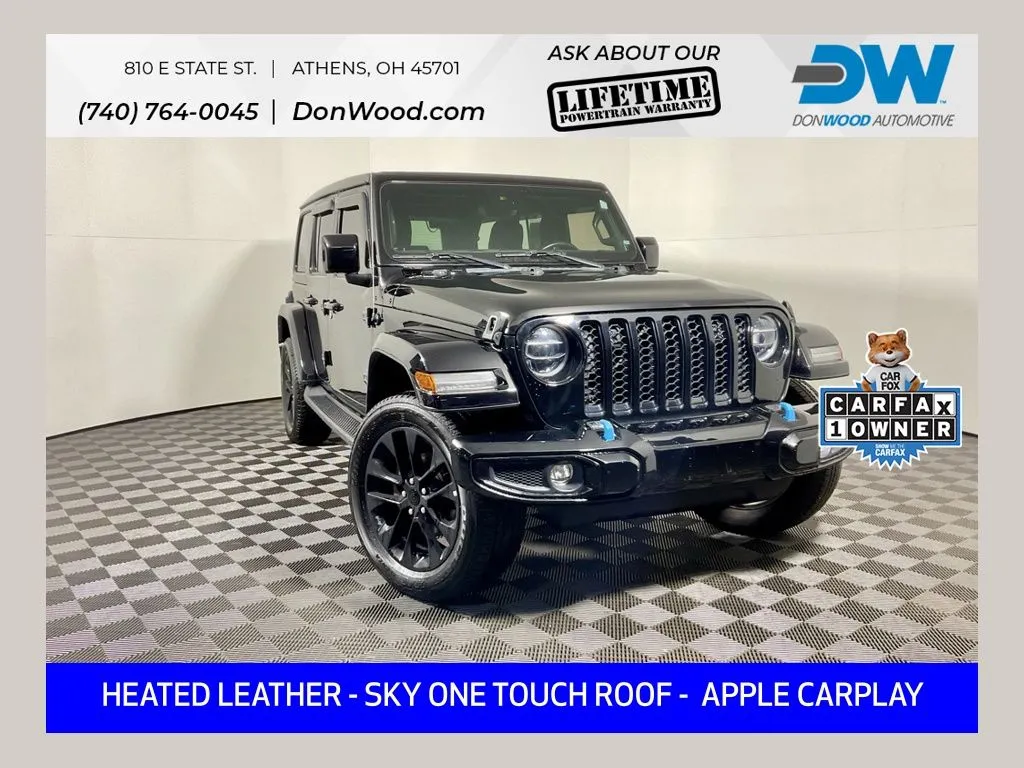 2021 Jeep Wrangler Unlimited Sahara High Altitude 4xe for sale in Athens, OH