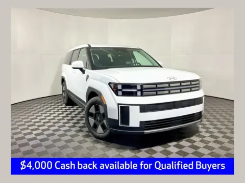 White 2026 Hyundai Santa Fe Hybrid SE for sale in Athens, OH