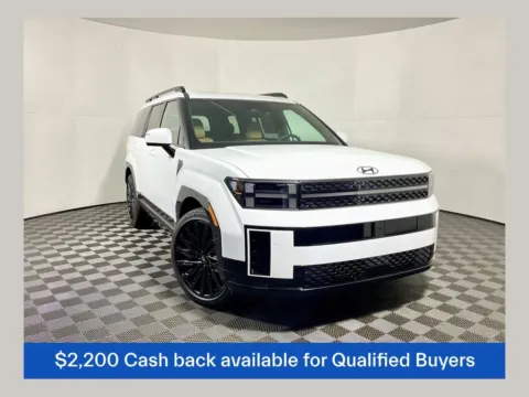 White 2026 Hyundai Santa Fe Calligraphy for sale in Athens, OH