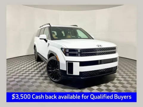 White 2026 Hyundai Santa Fe Calligraphy for sale in Athens, OH