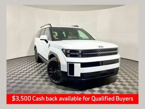 White 2026 Hyundai Santa Fe Calligraphy for sale in Athens, OH