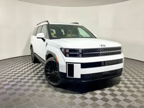 White 2026 Hyundai Santa Fe Calligraphy for sale in Athens, OH